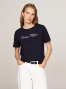 Tommy Hilfiger T-shirt NOS SCRIPT REGULAR C-NK SS Met ronde hals en co...