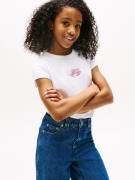 Tommy Hilfiger T-shirt BUTTERFLY GRAPHIC TEE SS voor kinderen tot 16 j...