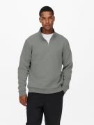 ONLY & SONS Sweatshirt ONSCERES HALF ZIP SWEAT