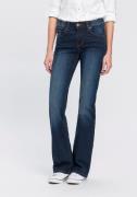 Arizona Bootcut jeans Tailleband met zij-elastiek inzet hoge taille, b...