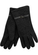 Capelli New York Fleece-handschoenen met decoratieve riem