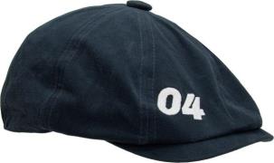 chillouts Flat cap Dartford Hat met cijfers borduursel-detail