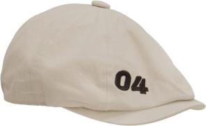 chillouts Flat cap Dartford Hat met cijfers borduursel-detail