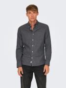 ONLY & SONS Overhemd met lange mouwen ONSROAD LIFE REG MELANGE LS SHIR...