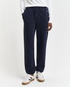 Gant Sweatbroek REG SHIELD SWEATPANTS Elastische taille met koordel