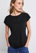 STREET ONE Shirttop met decoratieve tape