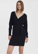 Vero Moda Gebreide jurk VMHOLLYREM LS V-NECK DRESS GA NOOS