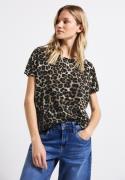 STREET ONE Shirt met print met animal-print