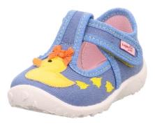 Superfit Pantoffels SPOTTY WMS: middel Ballerina met klittenbandsluiti...