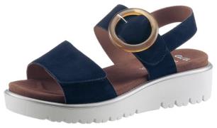 Ara Sandalen Bilbao Wig sandalen, plateau sandalen met klittenbandslui...