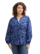 TOM TAILOR MY TRUE ME Blouse met lange mouwen met all-over print