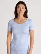 CALIDA Hemd Natural Comfort met ronde hals en verminderde pillingvormi...