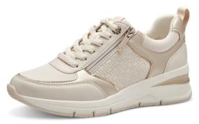 Tamaris Sneakers met sleehak vrijetijdsschoen, lage schoen, veterschoe...