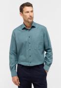 Eterna Overhemd met lange mouwen Comfort fit NON IRON (strijkvrij)