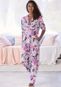 Lascana Pyjama met mooie all-over print (2-delig)