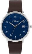 s.Oliver Kwartshorloge Horloge, dameshorloge, herenhorloge, leren band...