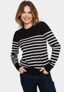 Saint Tropez Gebreide trui MilaSZ LS Striped