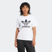 adidas Originals T-shirt TREFOIL TEE Basic shirt met grote trefoil log...
