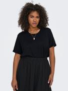 ONLY CARMAKOMA Shirt met korte mouwen CARMOSTER S/S FOLD UP TOP JRS NO...