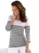 Casual Looks Shirt met 3/4-mouwen Shirt (1-delig)