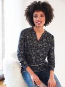 heine Shirt met lange mouwen Gedessineerd shirt (1-delig)