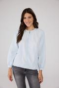 Lieblingsstück Blouse zonder sluiting RymEP van puur katoen