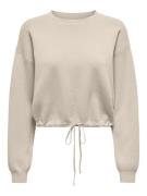 Only Gebreide trui ONLSUMMER LIFE LS O-NECK STRING CC KNT