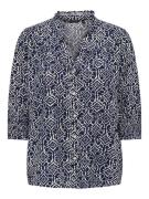 Only Blouse met korte mouwen ONLRAYA 3/4 SHIRT WVN NOOS