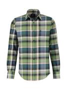 Lerros Geruit overhemd LERROS herenhemd in ruit-flanellen kwaliteit