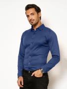 Desoto Overhemd met lange mouwen Casual Kent 1/1 Met een ronde hals