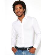 Desoto Overhemd met lange mouwen Jersey overhemd Casual Kent lange mou...