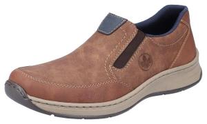 Rieker Instappers , instapschoen, lage schoen met stretch-inzetten