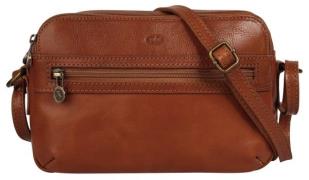 Piké Schoudertas echt leer, made in italy