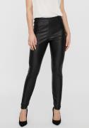 Vero Moda Imitatieleren broek VMGANA MR PL LEGGING
