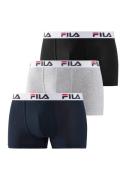 Fila Boxershort MAN BOXER SHORTS met elastische logoband (Set van 3)