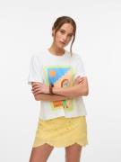 Vero Moda Shirt met korte mouwen VMBETA METTE SS TOP BOX JRS GA