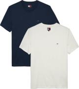 TOMMY JEANS Shirt met ronde hals TJM XSLIM 2PACK JERSEY TEE EXT (Set v...