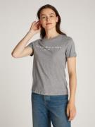 Tommy Hilfiger T-shirt REG CORP LOGO C-NK met logo en borduursel