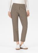 Stehmann 3/4 broek met mini- patroon