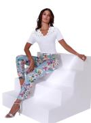 Creation L Kanten shirt Modal-katoenen shirt (1-delig)