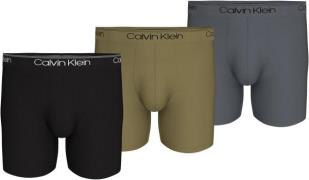 Calvin Klein Boxershort BOXER BRIEF 3PK met langere pijpen & logo-elas...