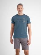 Lerros T-shirt LERROS effen T-shirt met print