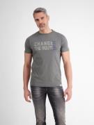 Lerros T-shirt LERROS effen T-shirt met print
