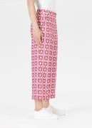 Stehmann 3/4 broek met grafisch patroon