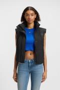 HUGO Blue Bodywarmer Fae Bubble vorm, elastische band in de zoom