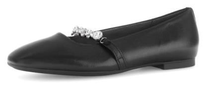 Gabor Ballerina's , blockhak, comfort schoen, flats met fonkelende sie...