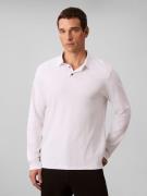 Calvin Klein Poloshirt met lange mouwen LS SUPIMA COTTON SOLID POLO