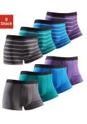 Buffalo Boxershort voor heren met contrastkleurig weefband (set, 8 stu...