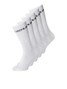 Jack & Jones Junior Tennissokken JACBASIC LOGO TENNISSOCK 5 PACK NOOS ...
