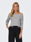 Only Gebreide trui ONLKATIA LS OFF SHOULDER KNT